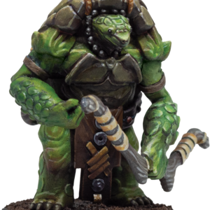 Aristurtle - Turtlefolk Light Armor Miniature by Adventures & Adversaries