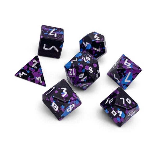 Wizard Apprentice RPG Set Aluminum Dice picture