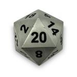 Aged Mithiral 45mm Boulder Metal Dice