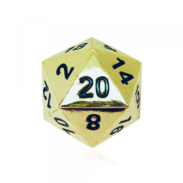 Dead Man's Gold 45mm Boulder Metal Dice picture