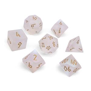 Frosted K9 Glass Gold Font RPG Glass Set
