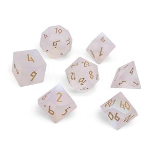 Frosted K9 Glass Gold Font RPG Glass Set picture