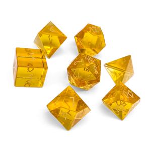 Zircon Honeycomb RPG Glass Set picture