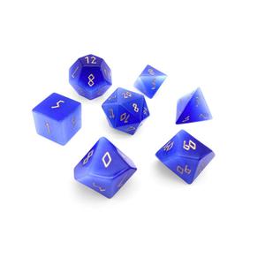 Ocean Blue Cats Eye RPG Glass Set picture