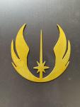 Star Wars Jedi Order Metal Art, Small Yellow