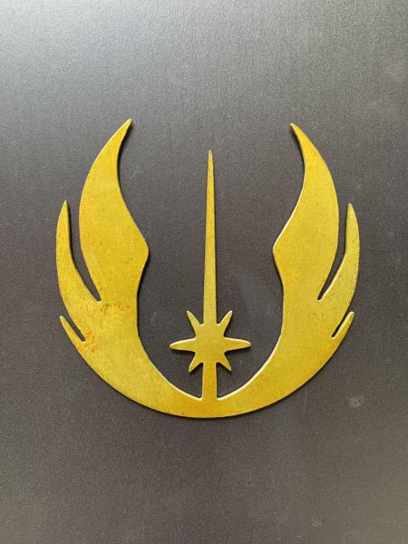 Star Wars Jedi Order Metal Art, Small Yellow picture