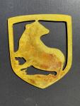 Hufflepuff House Crest Metal Wall Art, Small