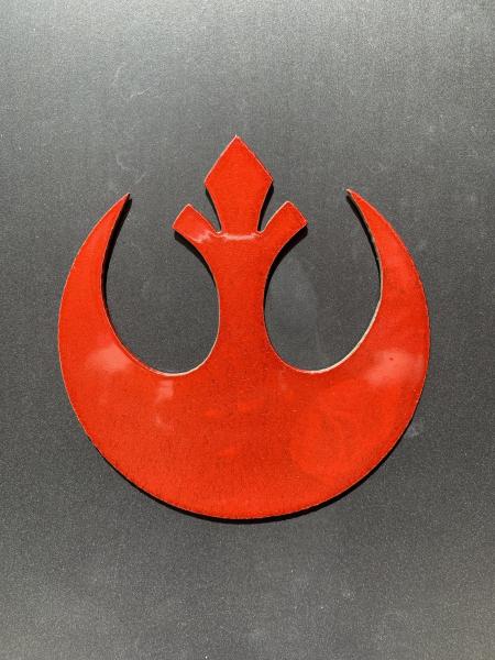 Star Wars Rebel Alliance Metal Art, Small Red