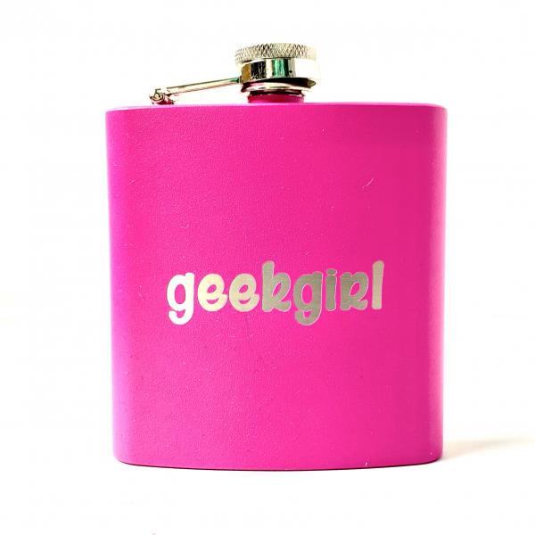 Geek Girl Flask picture