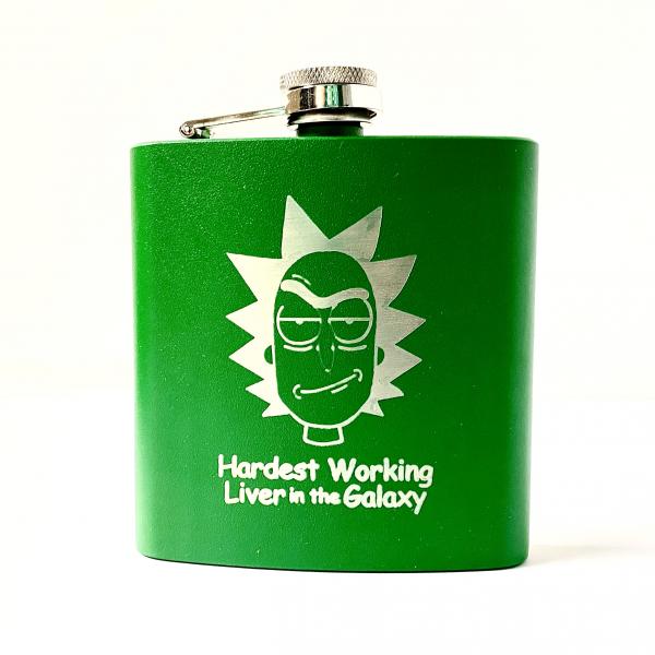 Hardest Working Liver Flask