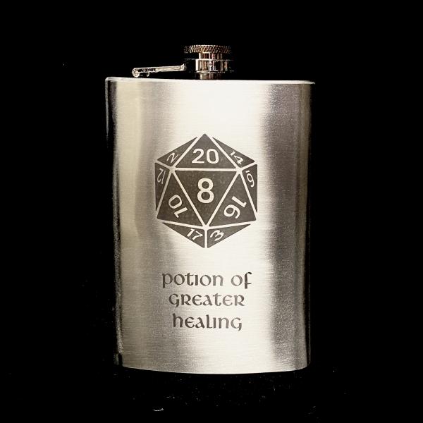 Potion of Greater Healing 8oz Flask picture