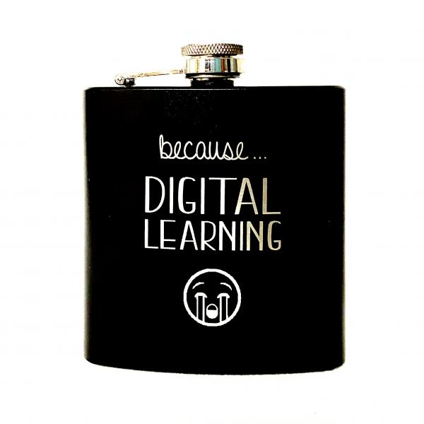 Because ... digital learning flask picture