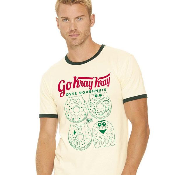 Go Kray Kray Over Doughnuts Unisex Ringer Tee picture