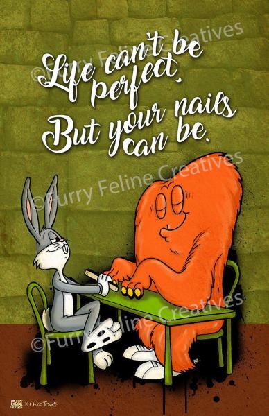 11x17 FFC x Chuck Jones Hare Raising Hare Print picture