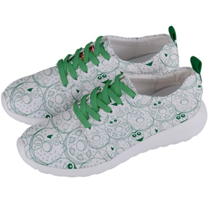 Go Kray Kray Over Doughnuts Womens Sneakers