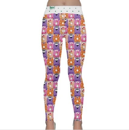 Go Kray Kray Over Doughnuts Overall Yoga Leggings picture