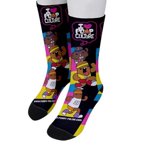 The Runs Unisex Crew Socks picture