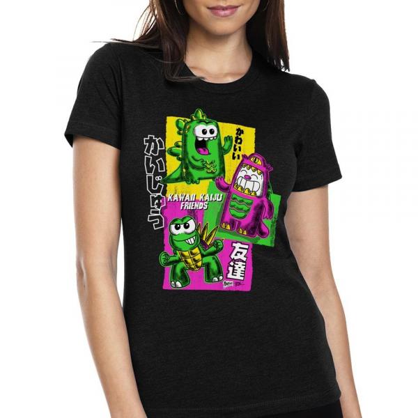 Kawaii Kaiju Friends Women's Tee picture