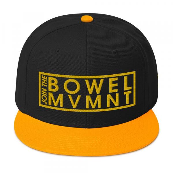 Join The Bowel Movement Embroidered Snapback Hat