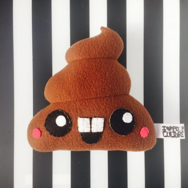 Handmade Poop Plush 8" Classic Brown