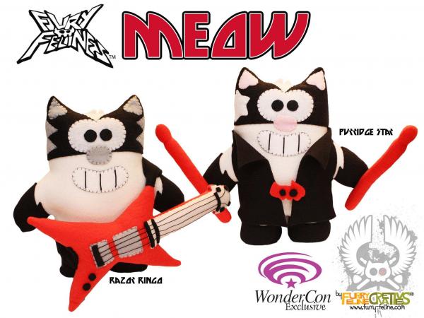 Handmade Fury Felines MEOW Set (Limited Edition) picture