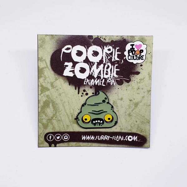 Zombie Enamel Pin picture