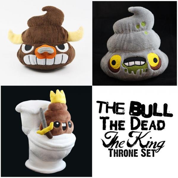 The Bull Dead and King Throne Set