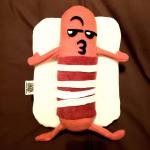 Handmade Frankie the Sonoran Hotdog Plushie