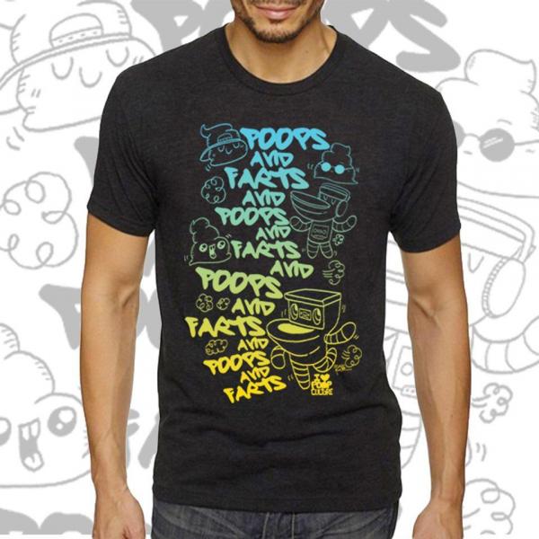 Poops and Farts Men's Tee