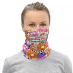 PF Whole Lotsa Doughnuts Pink Face Mask / Neck Gaiter