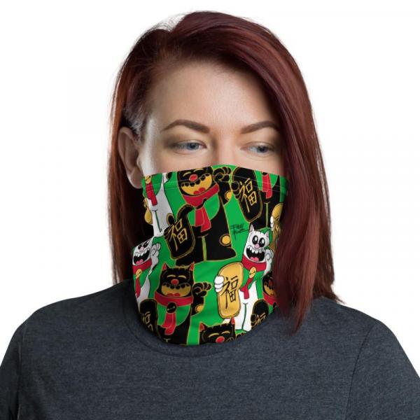 Maneki Neko Face Mask / Neck Gaiter picture