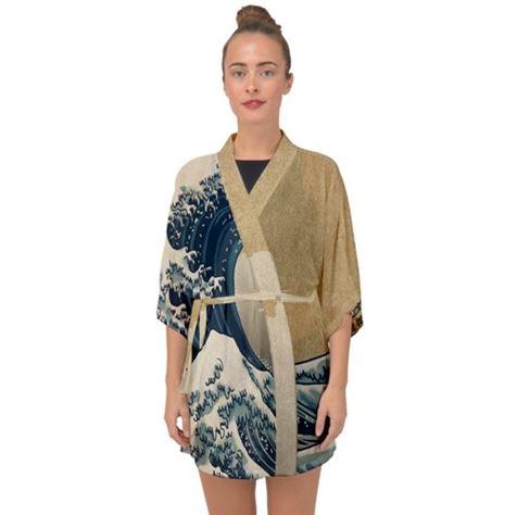 Hi Wave Women's Chiffon Yukata Kimono