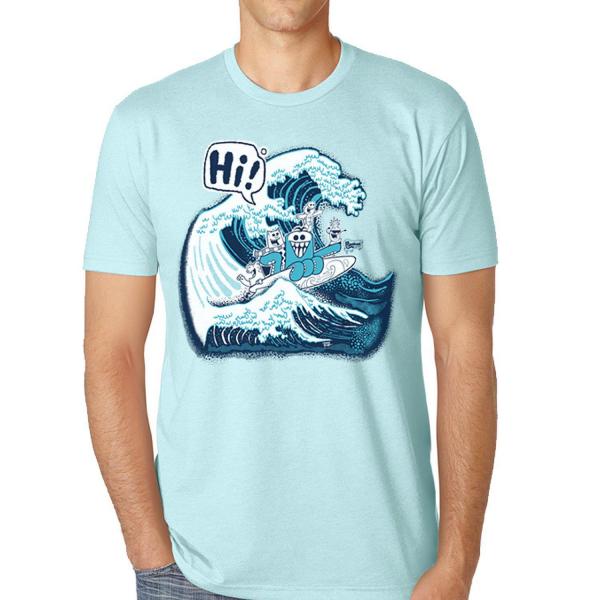 HI Wave Mens Tee picture