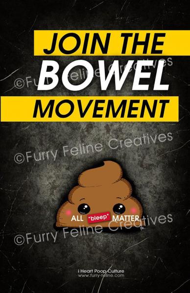 11x17 Join The Bowel Movement Print picture