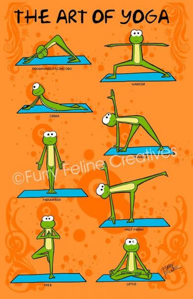 11x17 The Art Of Yoga Print