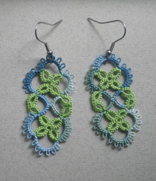 Celtic inspired earrings picture