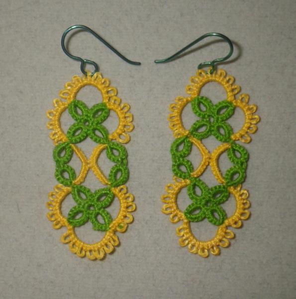 Celtic inspired earrings picture