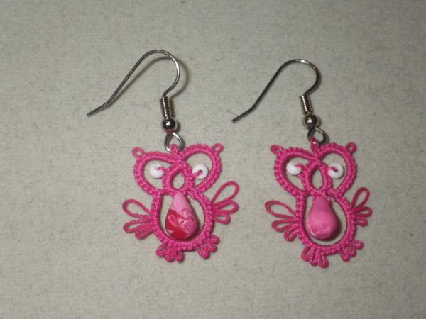 Owl earrings picture