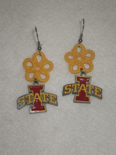 Iowa State earrings picture