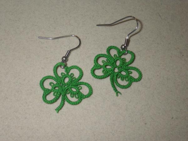 Shamrock earrings picture