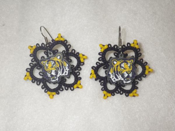 Louisiana State University earrings