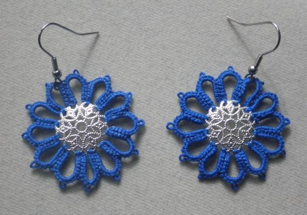 "Dresden Plate" earrings picture