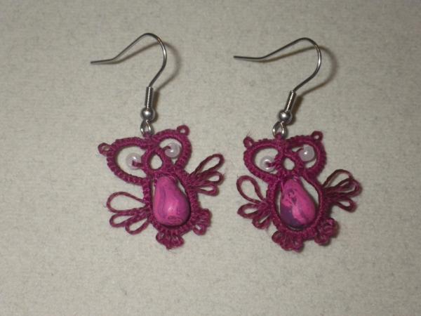 Owl earrings picture