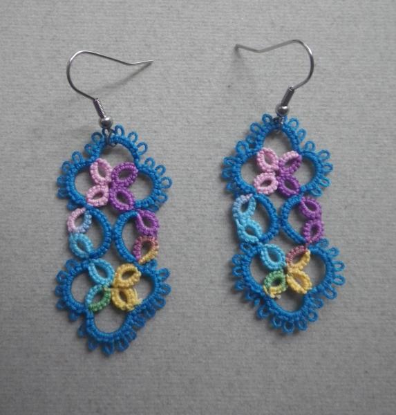 Celtic inspired earrings picture