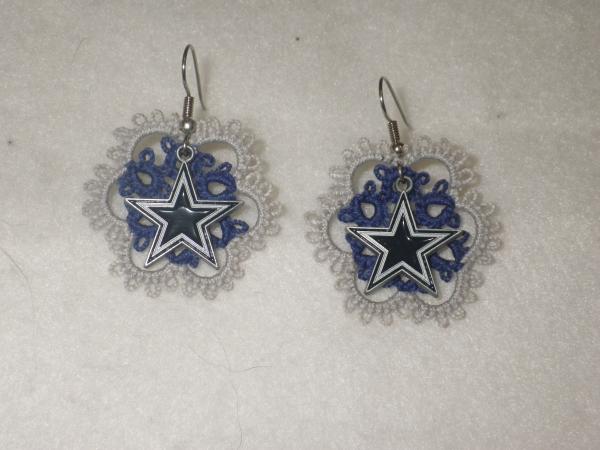 Dallas Cowboys earrings picture