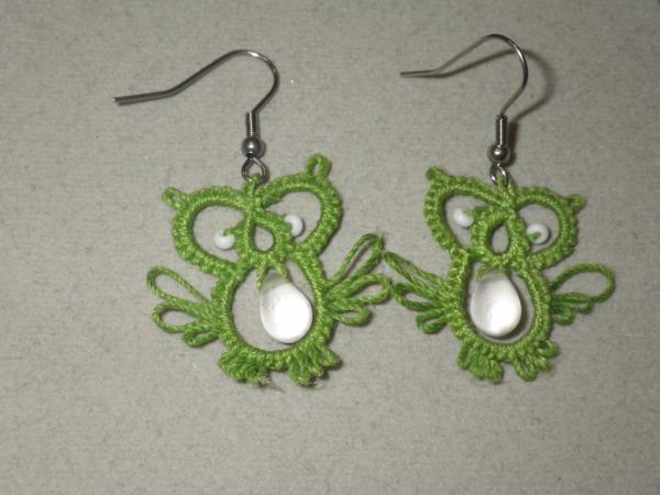 Owl earrings picture