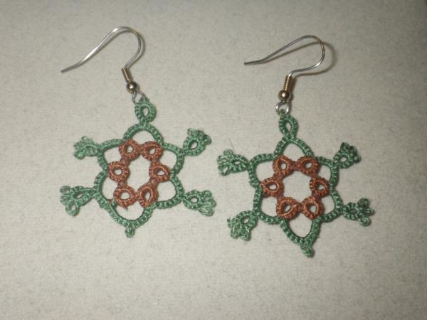 Turtle earrings picture