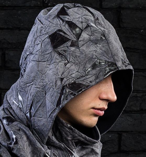 Leather Warlock Hood picture