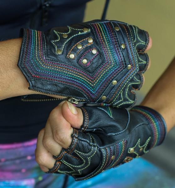 Rainbow Warrior Gloves
