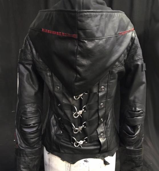 Leather Hooded BladeRunr Jacket picture